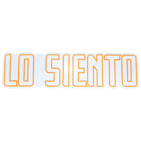 Lo Siento LED Neon Sign